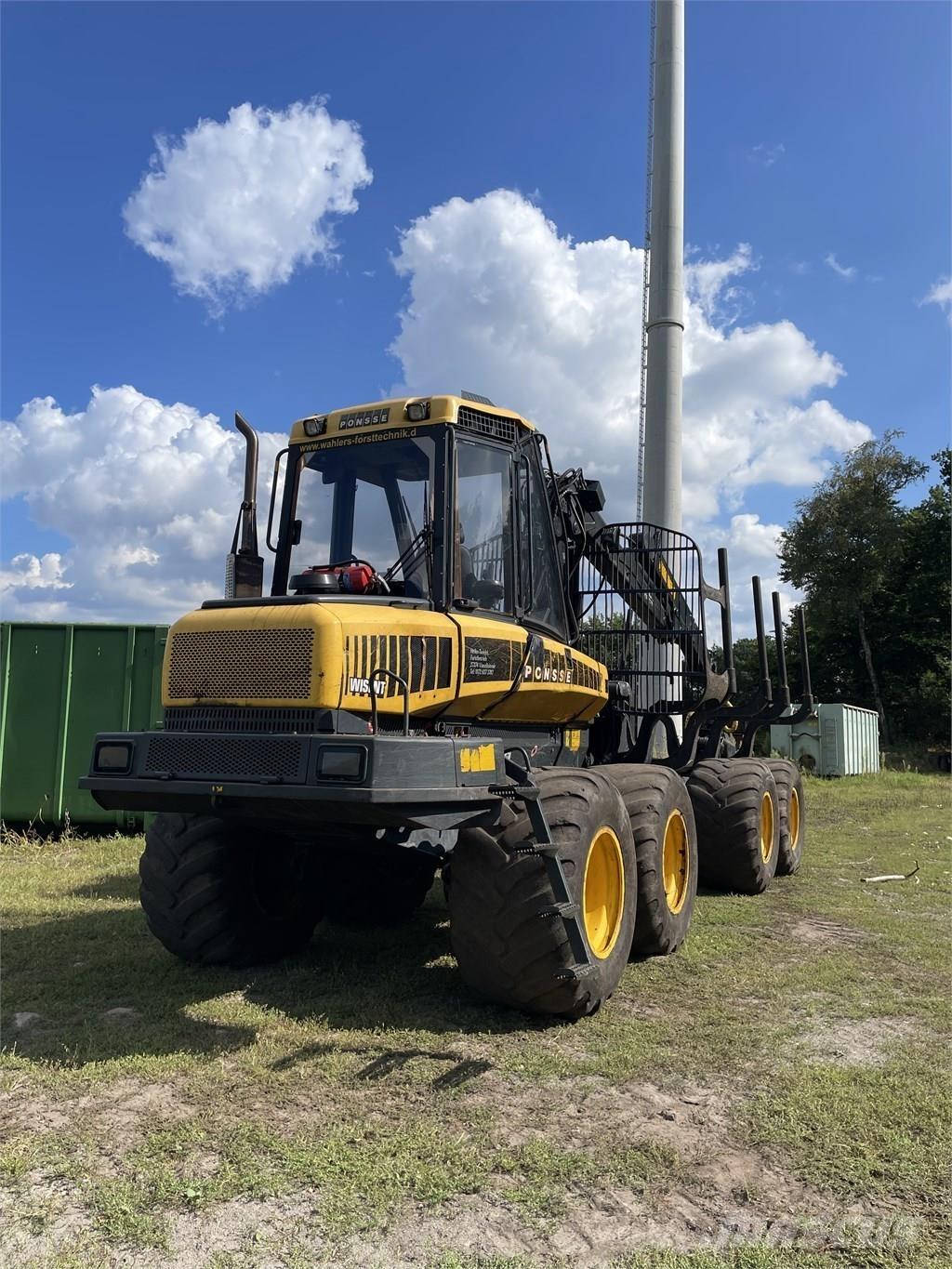 Ponsse Wisent Forwarders florestais