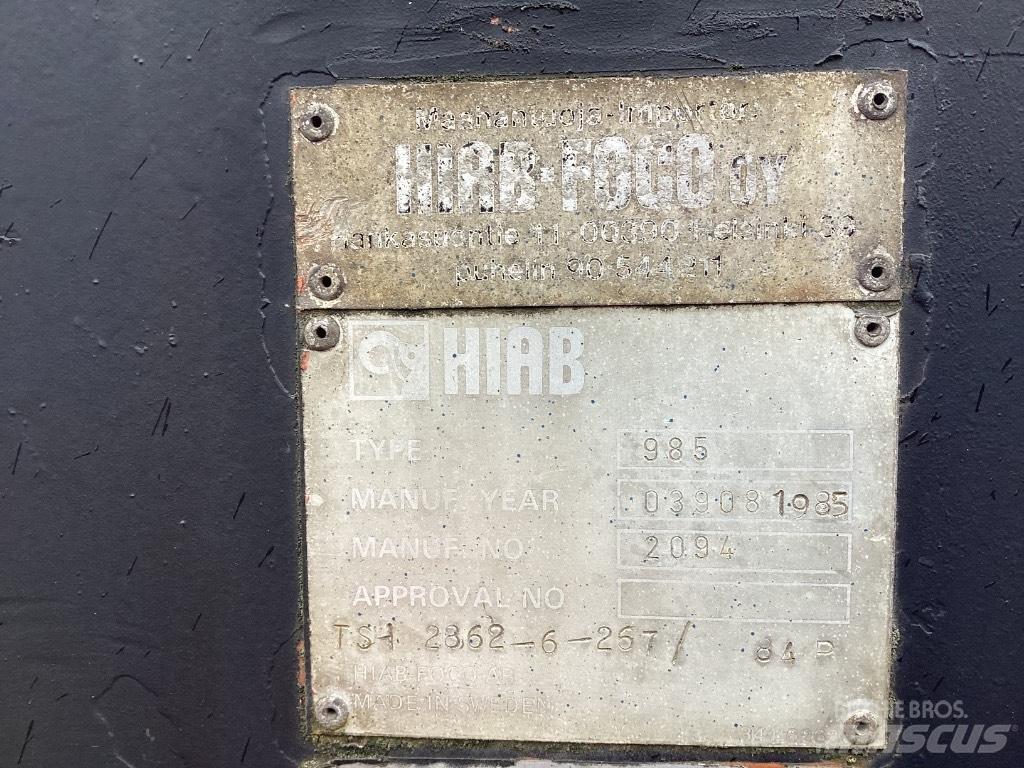 Hiab perävaunu Outros reboques agricolas