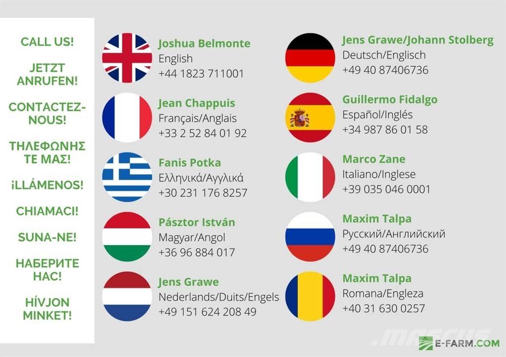 Bobcat tl43-80hf Telescópicas para Agricultura