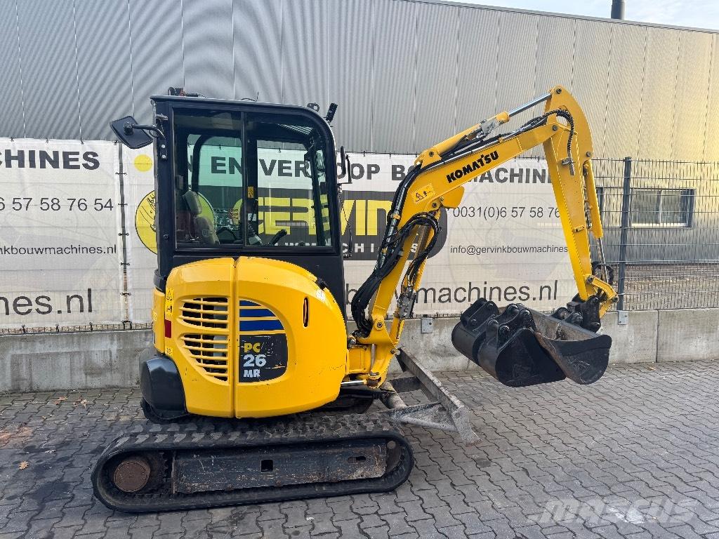 Komatsu PC 26 MR-3 Miniescavadeiras