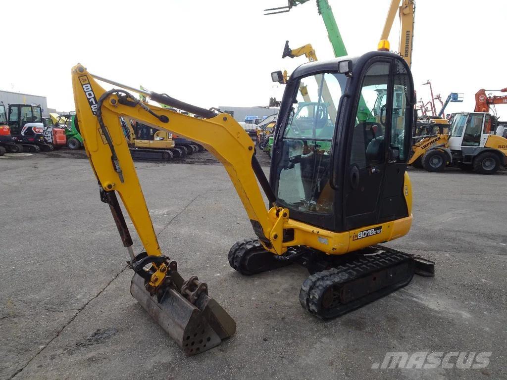 JCB 8018 Miniescavadeiras