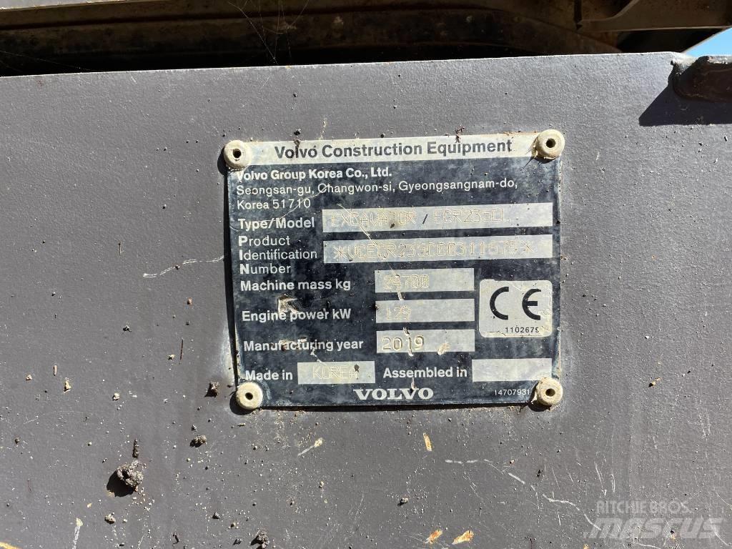 Volvo ECR 235 Escavadeiras de esteiras