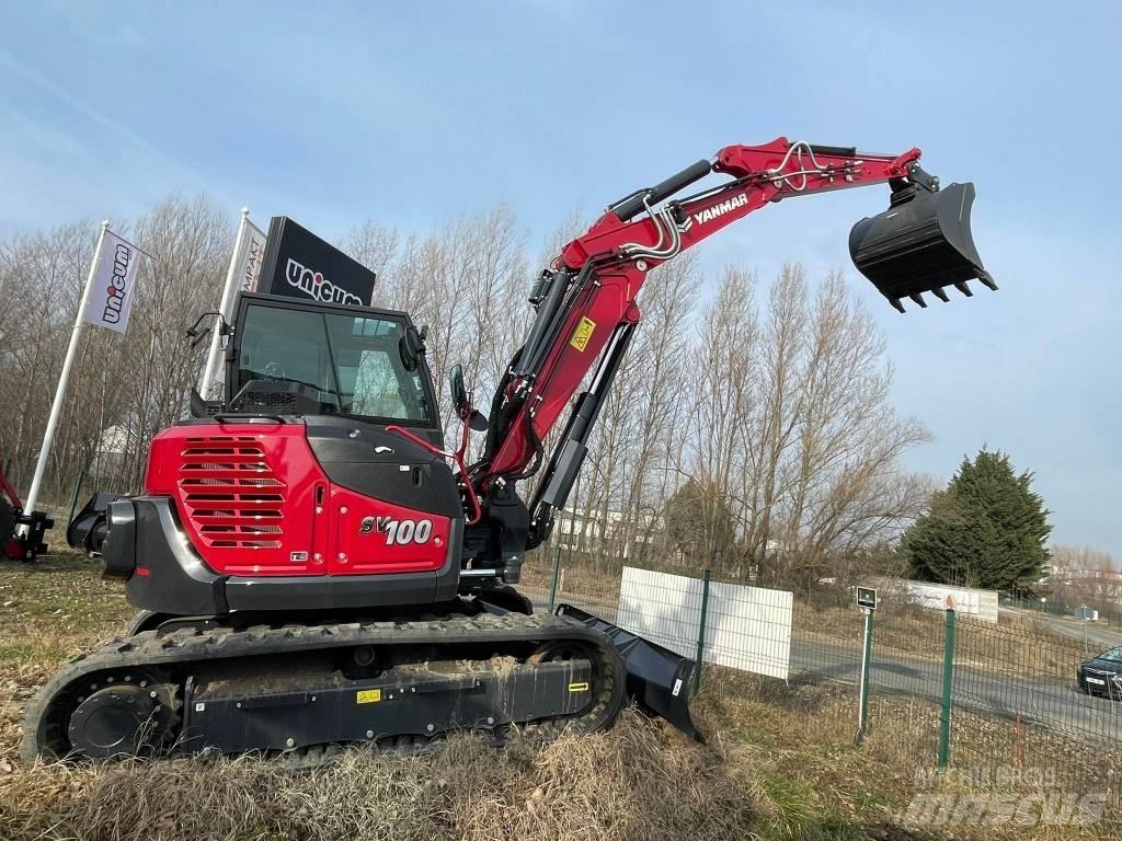 Yanmar SV100-2PB Escavadoras Midi 7t - 12t