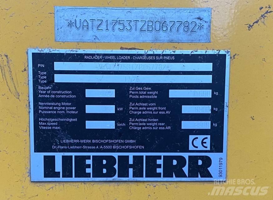 Liebherr L 526 Carregadeiras de rodas