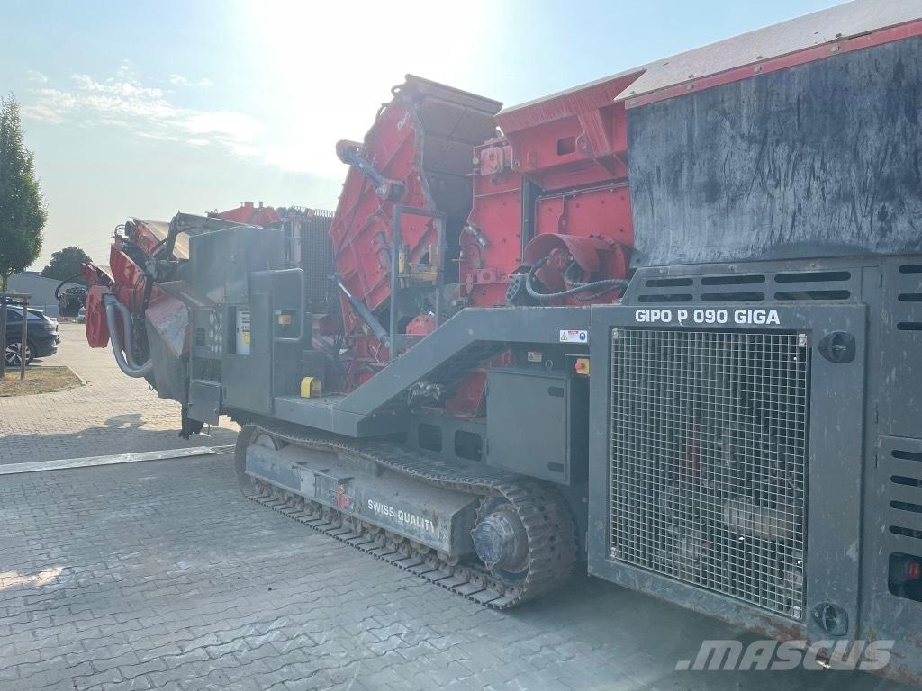 GIPO P090 GIGA Britadores móveis