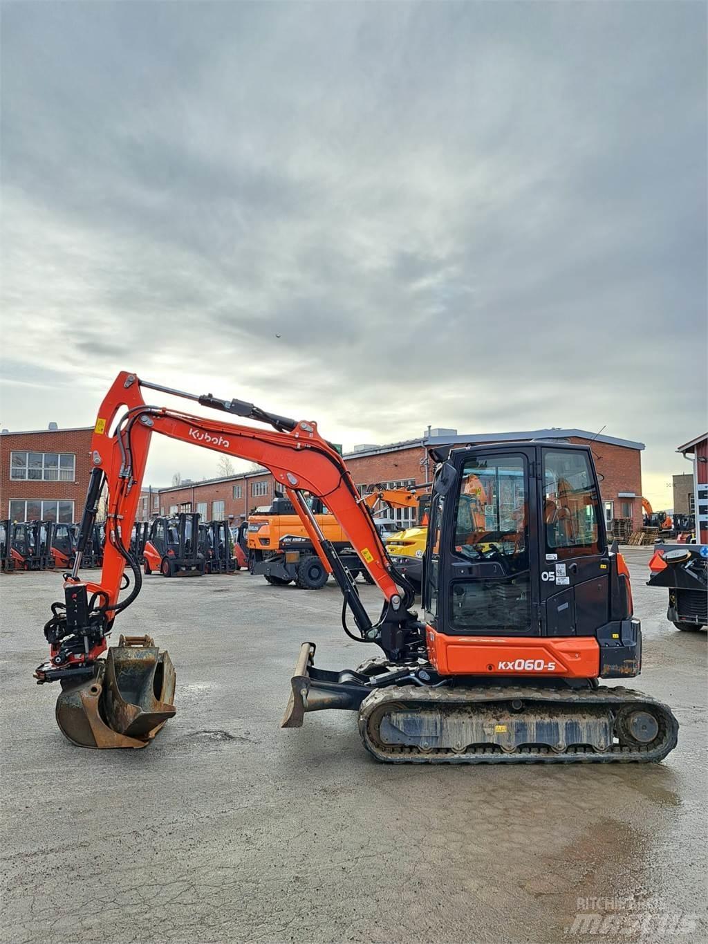 Kubota KX060-5 Miniescavadeiras