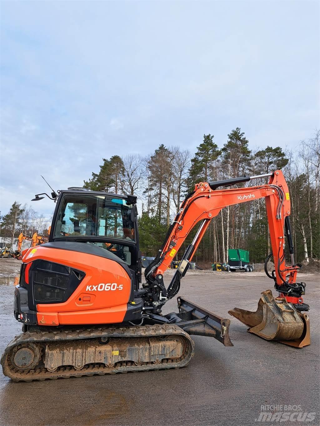 Kubota KX060-5 Miniescavadeiras