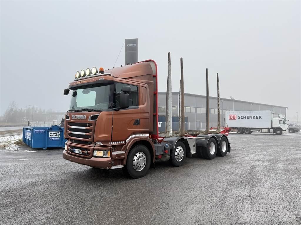 Scania R 730 8X4 Caminhões de transporte de troncos
