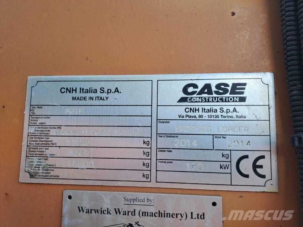 CASE 821 FXR Carregadeiras de rodas