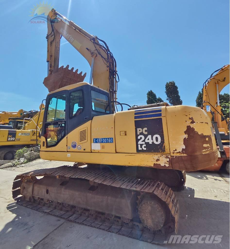 Komatsu pc240-7 Escavadeiras de esteiras