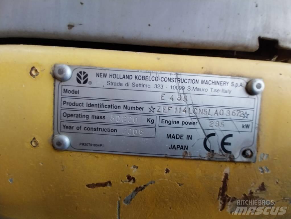 New Holland E 485 Escavadeiras de esteiras