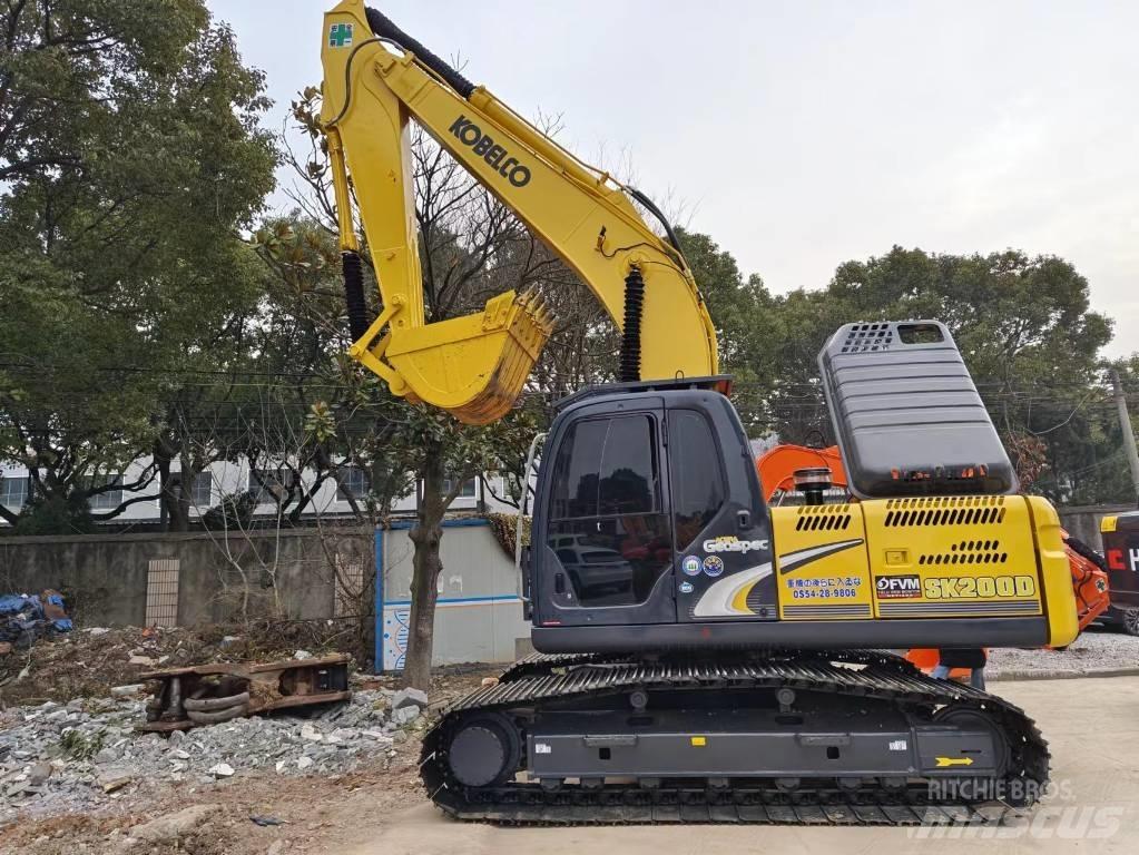 Kobelco SK200D Escavadeiras de esteiras