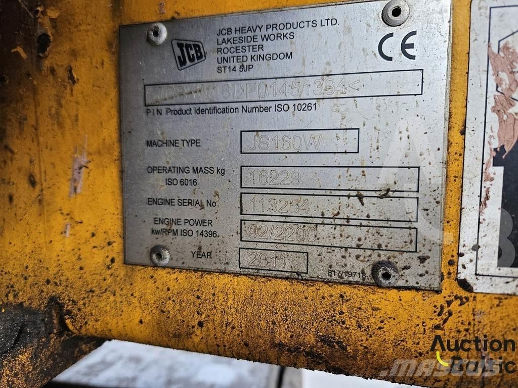 JCB JS 160 W Escavadoras de rodas