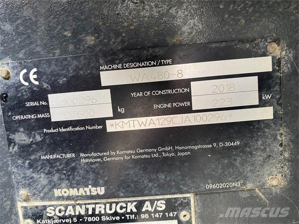 Komatsu WA480-8 Carregadeiras de rodas