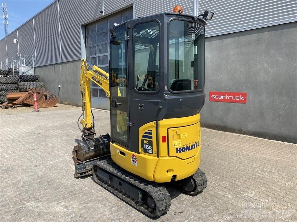 Komatsu PC16R-3 Escavadoras de rodas