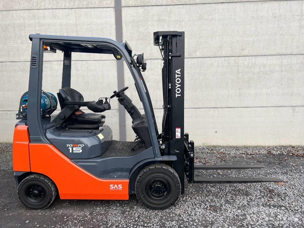 Toyota 02-8 FGF 15 Empilhadores a gás