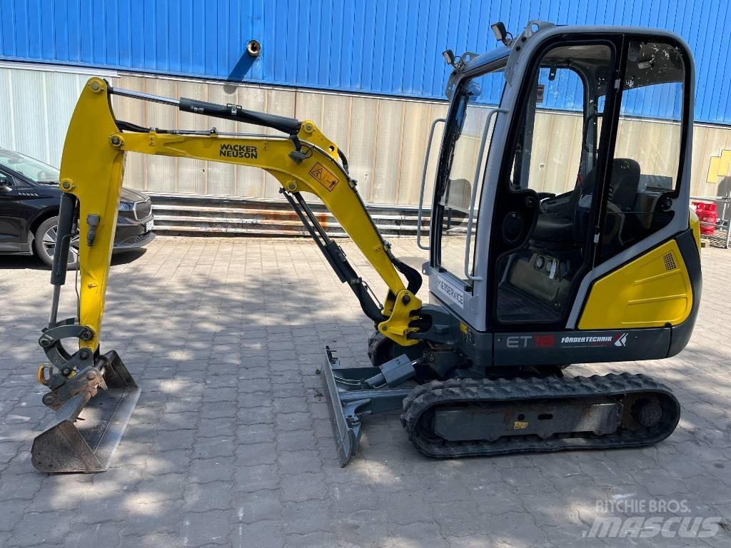 Wacker Neuson ET 18 Miniescavadeiras