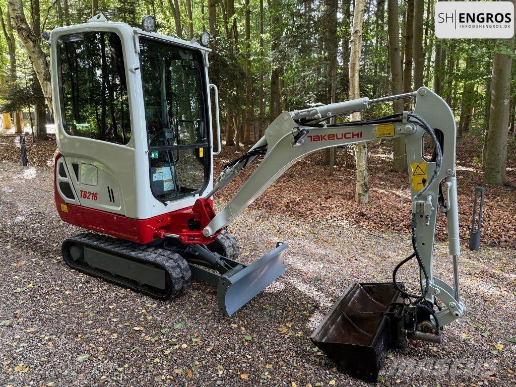 Takeuchi TB 216 Miniescavadeiras