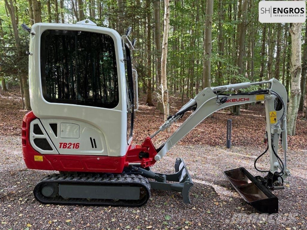 Takeuchi TB 216 Miniescavadeiras