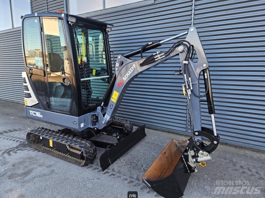 Terex tc16-2 Miniescavadeiras