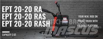 EP EPT 20-25 RAS Porta-paletes com plataforma