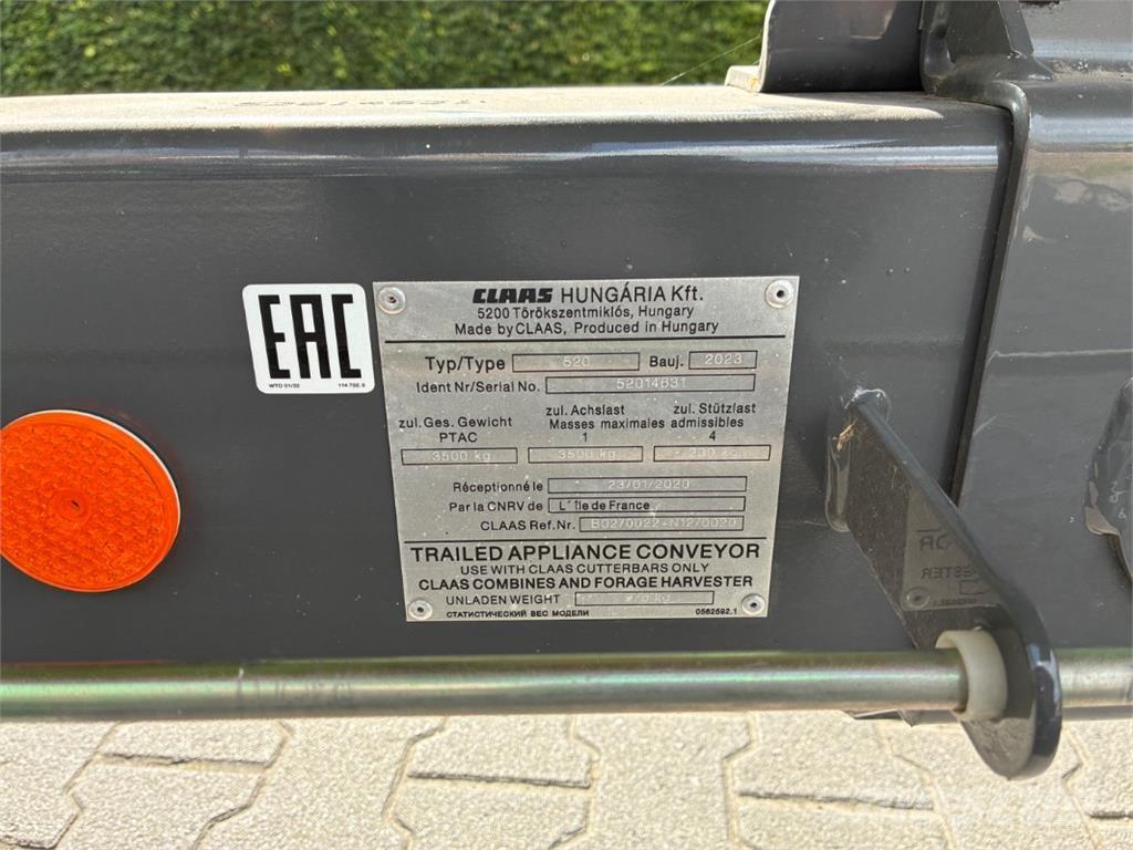 CLAAS Vario 680 Cabeças de ceifeiras