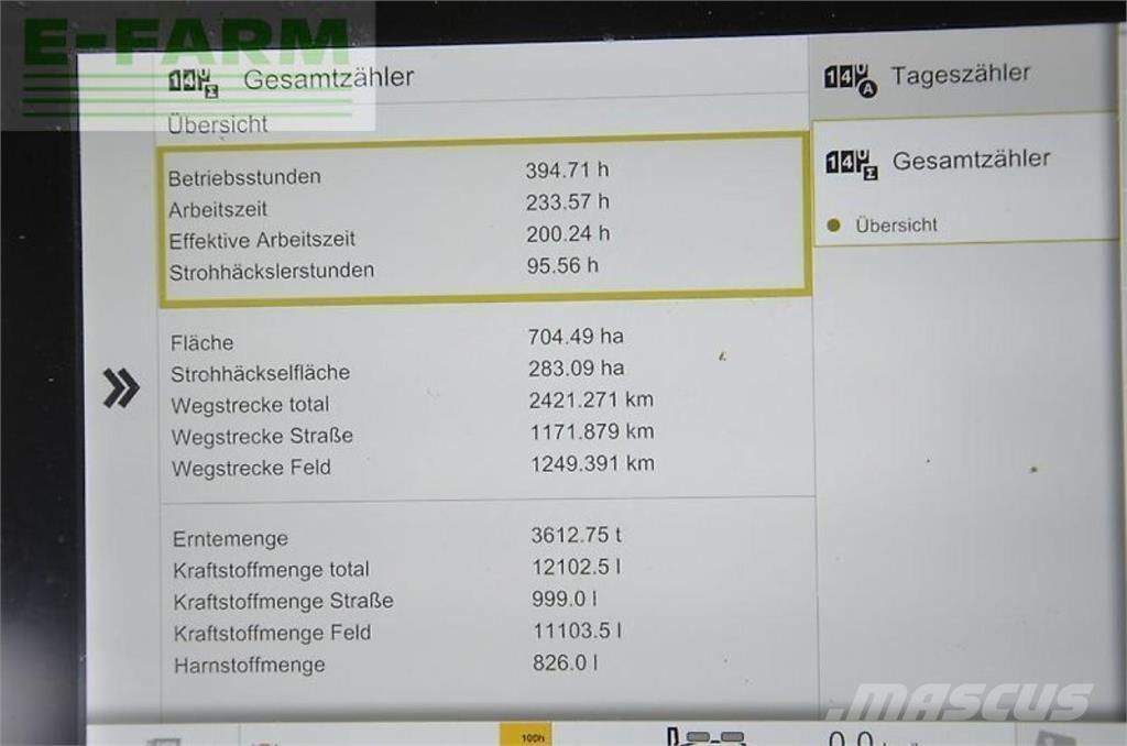 CLAAS trion 730 Ceifeiras debulhadoras