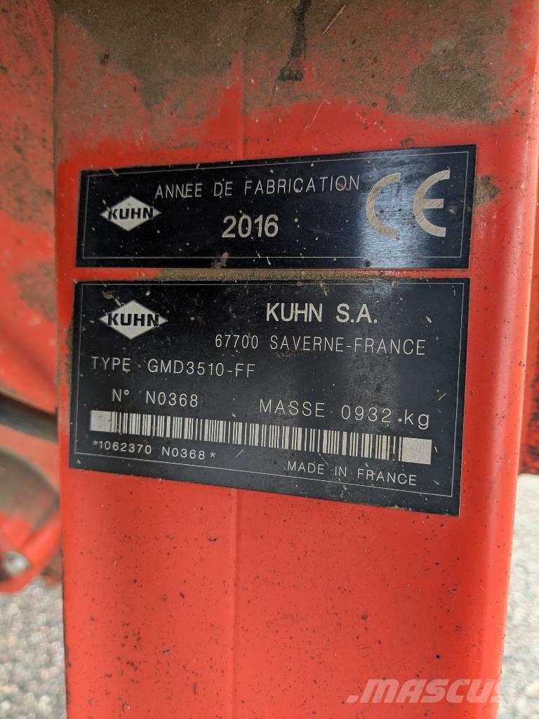 Kuhn GMD 3510 FF Gadanheiras
