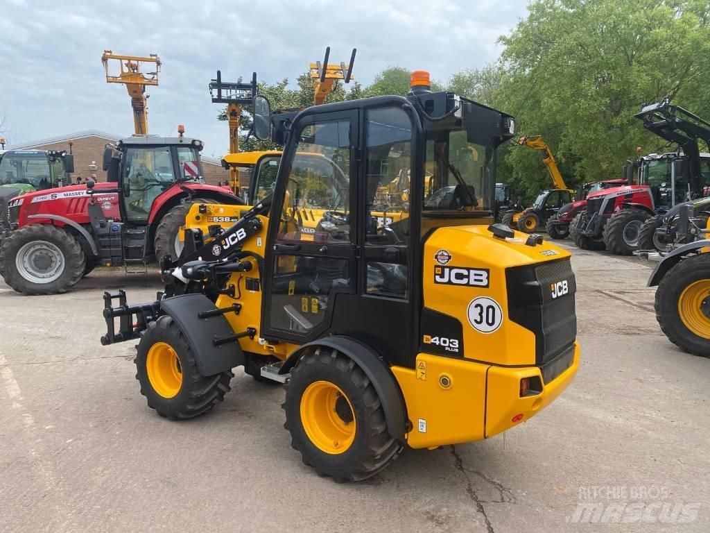 JCB 403 PLUS Telescópicas para Agricultura