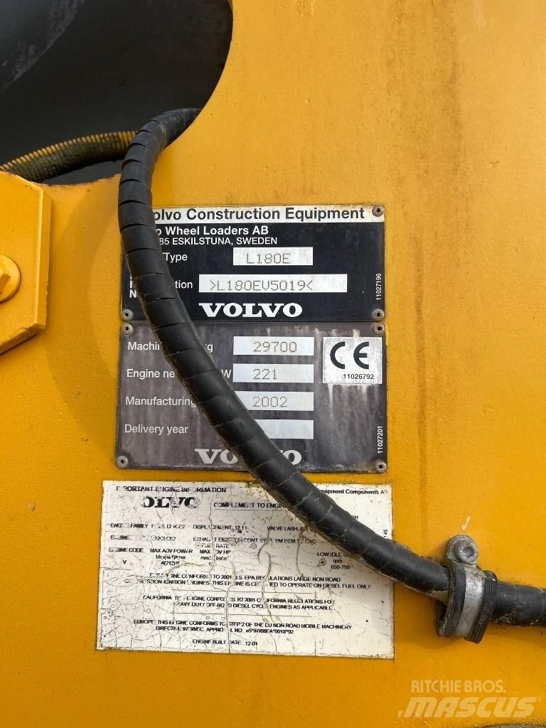 Volvo L 180 E Carregadeiras de rodas