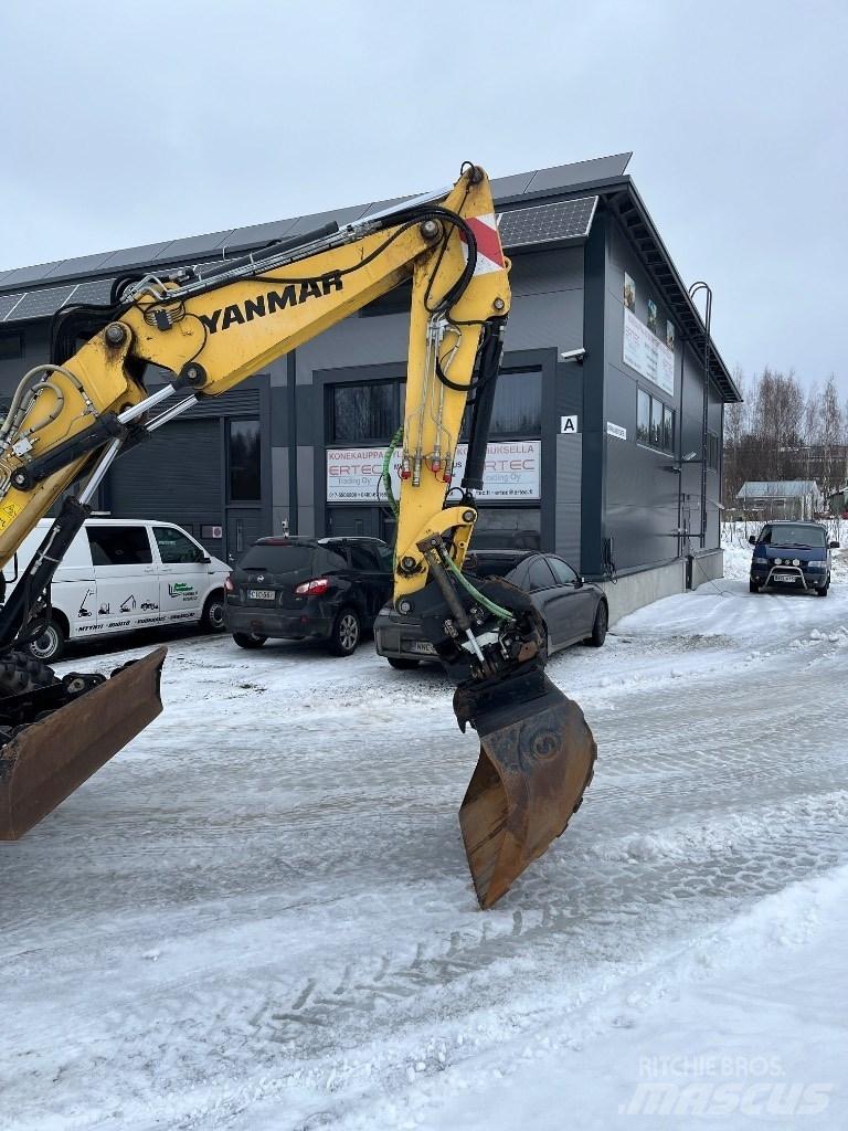 Yanmar B 95 W Escavadoras de rodas