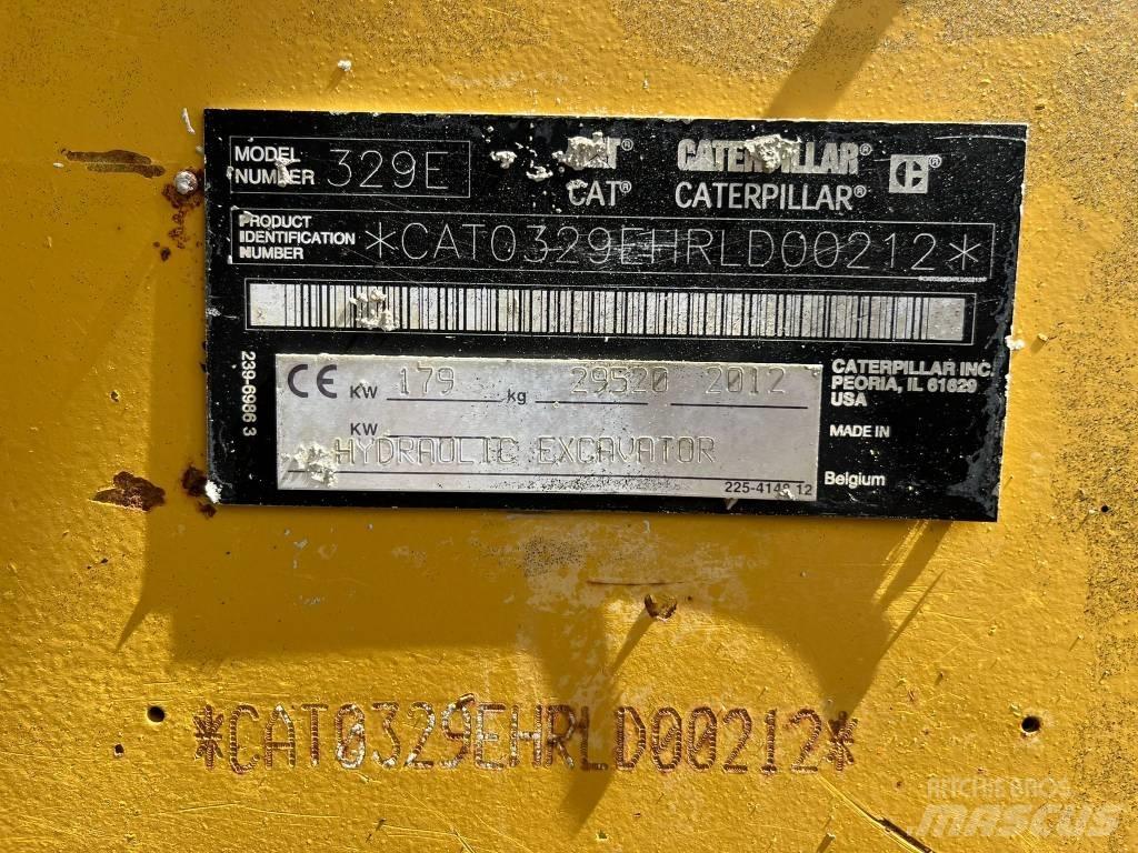 CAT 329 E LN Escavadeiras de esteiras