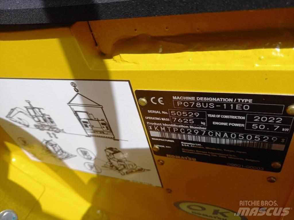 Komatsu PC78US-11EO Escavadoras Midi 7t - 12t