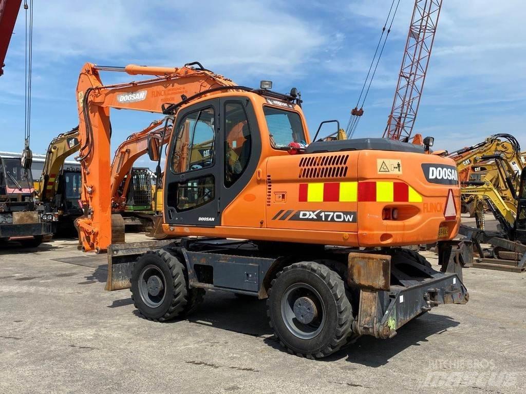 Doosan DX170W NVT Escavadoras de rodas