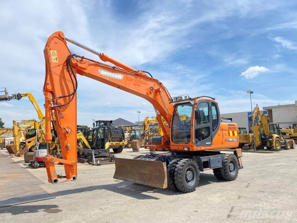 Doosan DX170W NVT Escavadoras de rodas