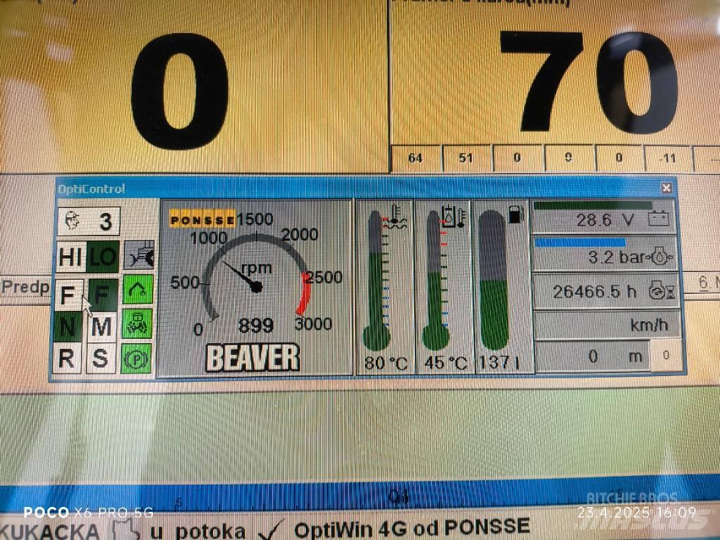 Ponsse Beaver Processadores florestais
