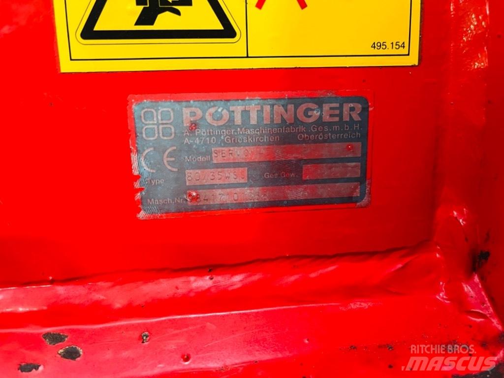 Pöttinger Servo 45 S Charruas reversíveis