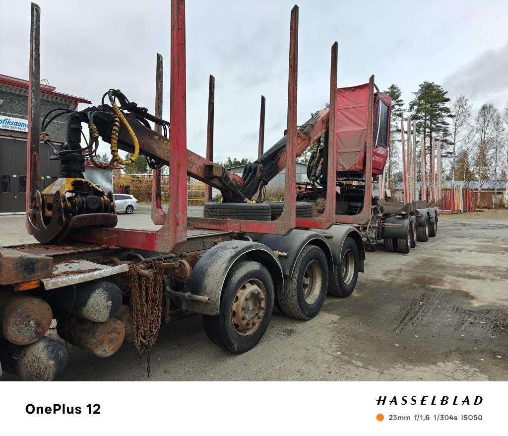 Scania R 164 8X4 Caminhões de transporte de troncos