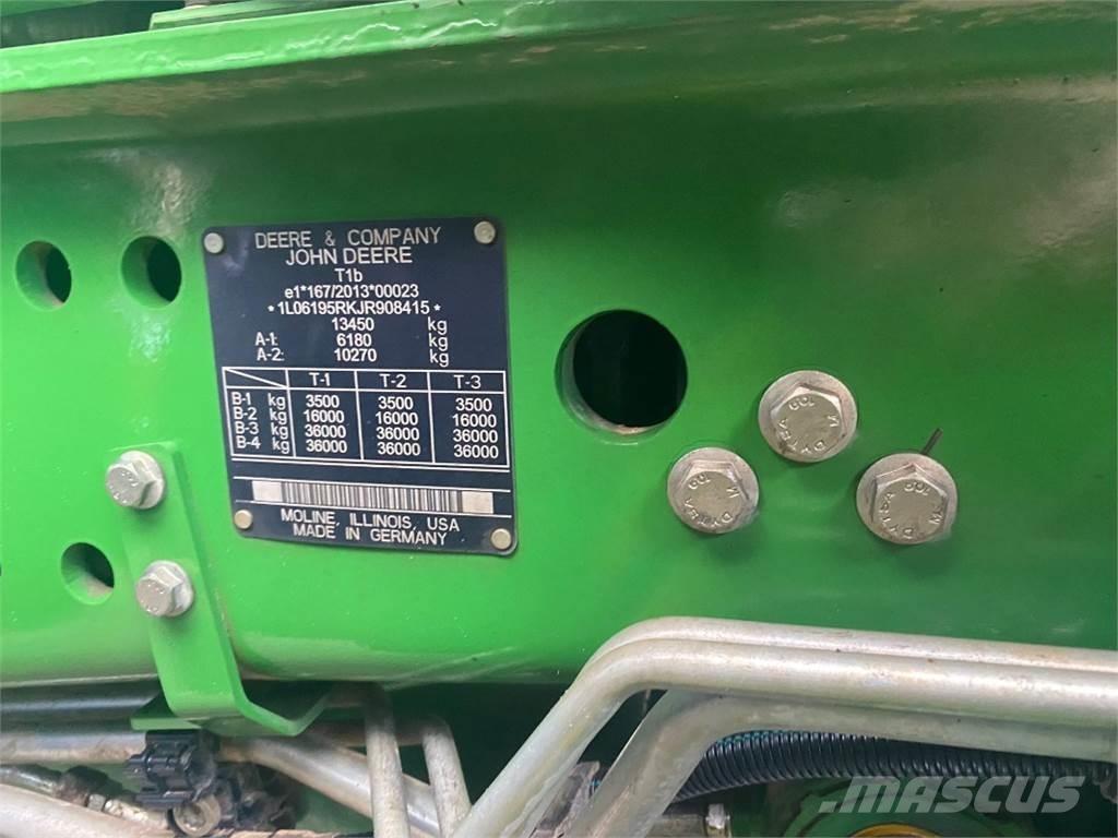 John Deere 6195R Tratores Agrícolas usados