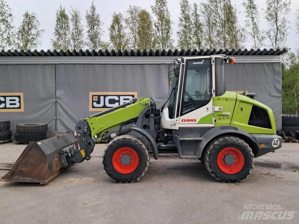 CLAAS 738T Carregadoras rodas telescópicas