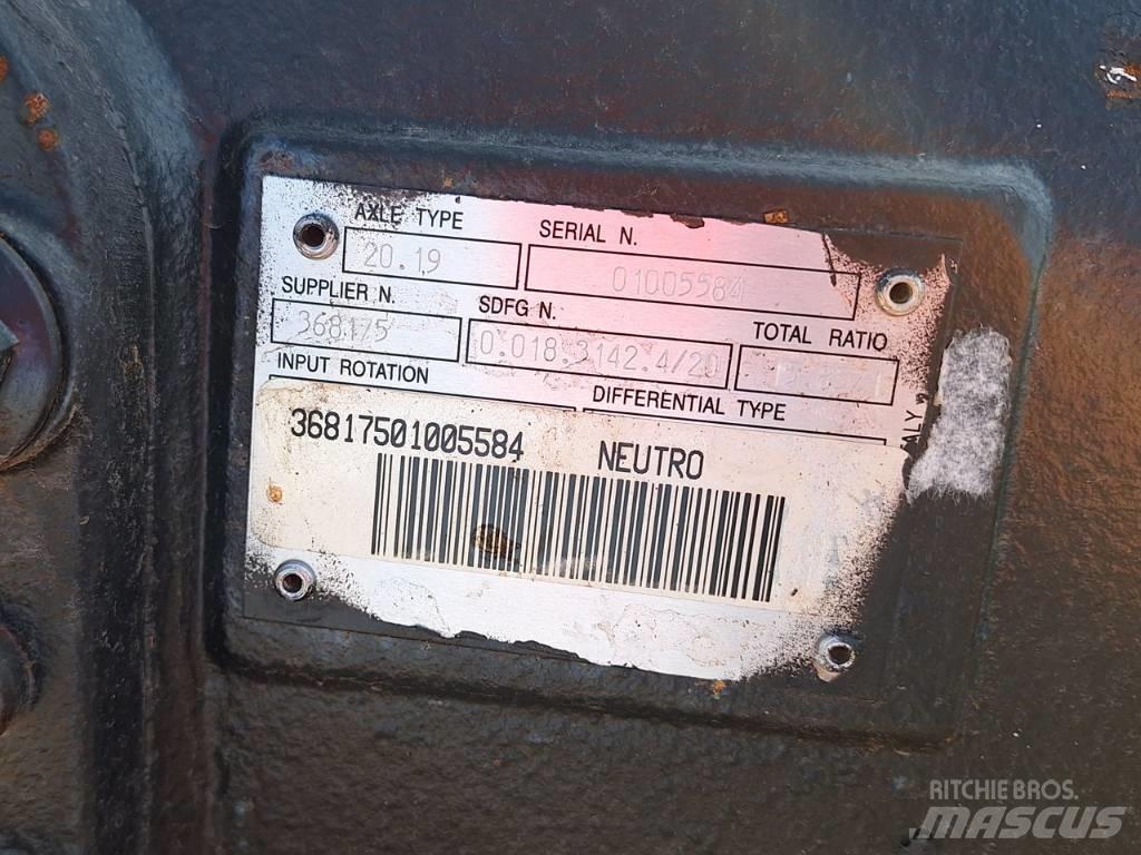 Carraro 20.19 Transmissăo