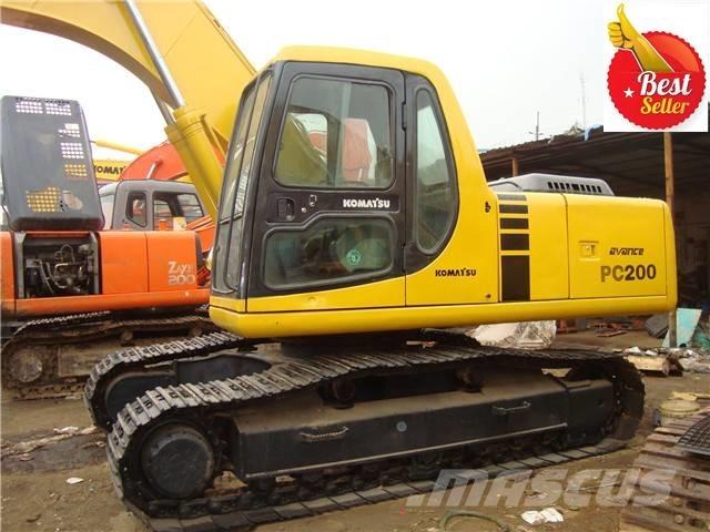 Komatsu PC 200 Escavadeiras de esteiras