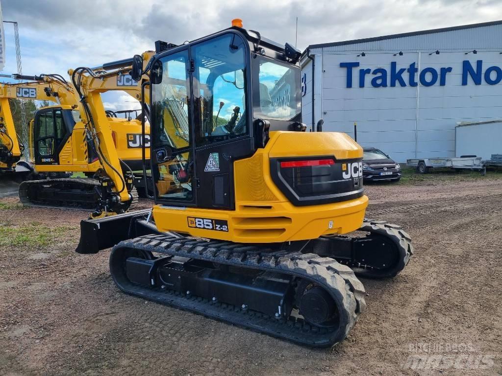 JCB 85Z-2 Ny! omg.lev! Escavadoras Midi 7t - 12t