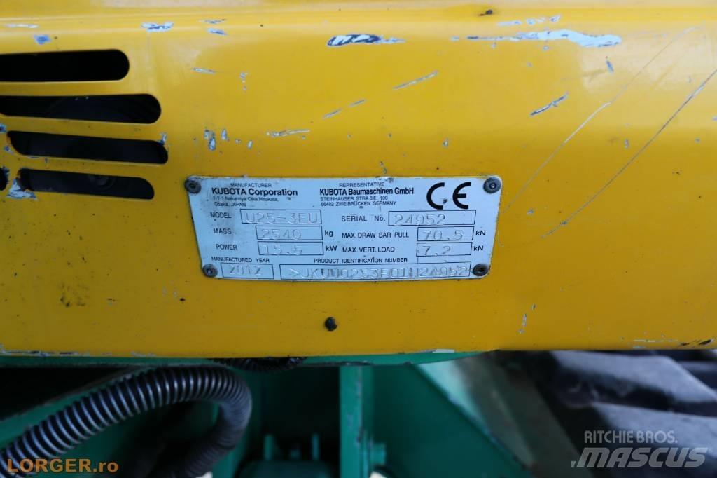 Kubota U25 - 3EU Miniescavadeiras