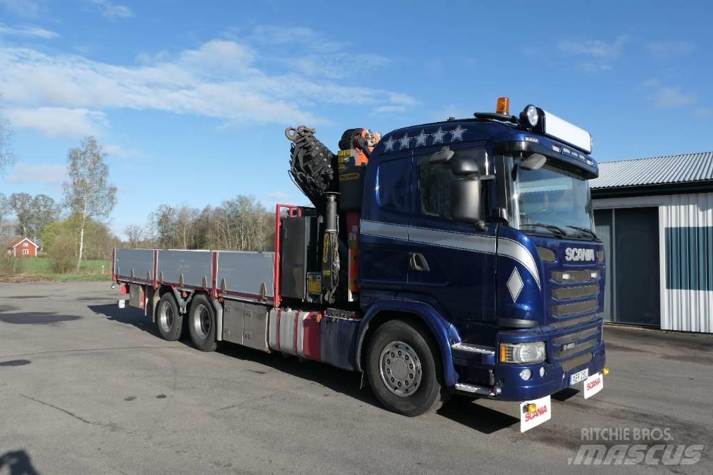 Scania G450 6x2 Camiões grua