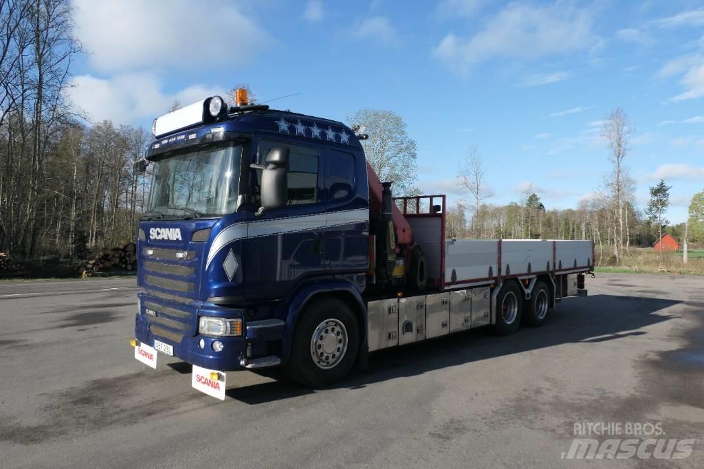 Scania G450 6x2 Camiões grua