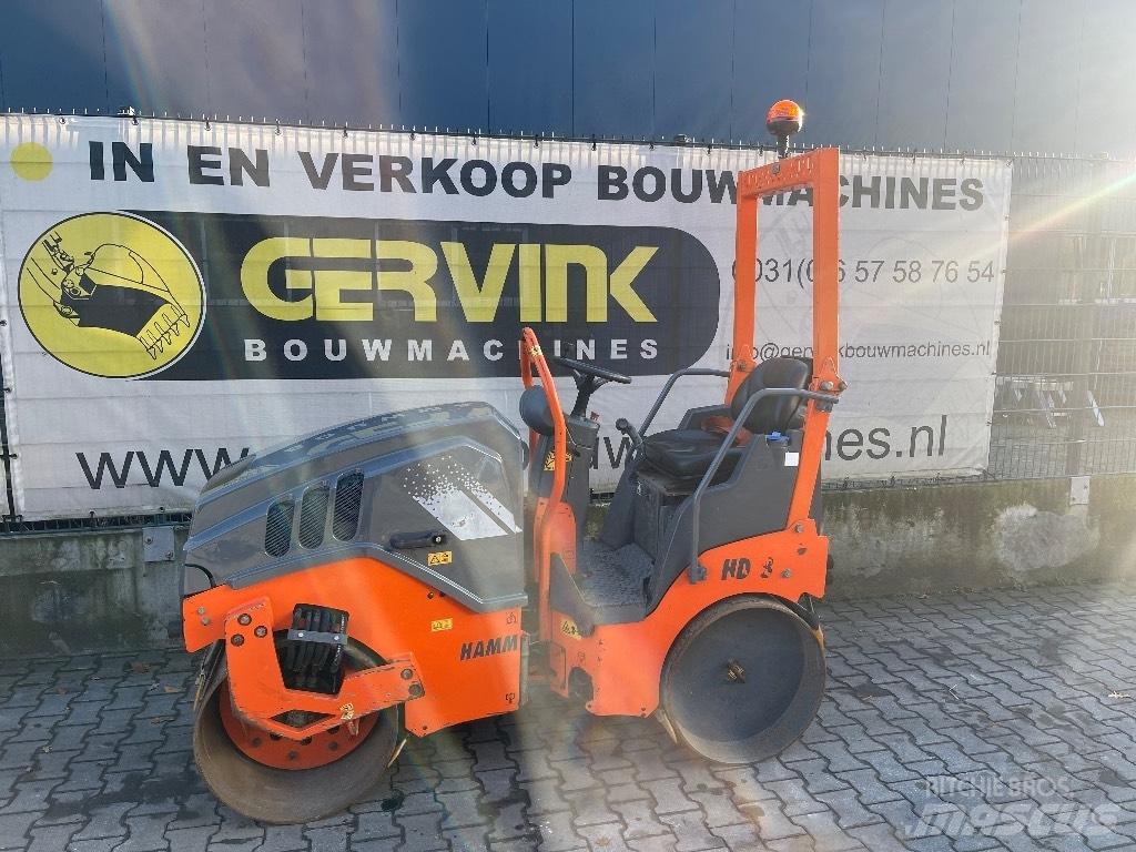 Hamm HD 8 VV Cilindros Compactadores tandem