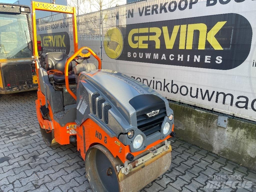 Hamm HD 8 VV Cilindros Compactadores tandem