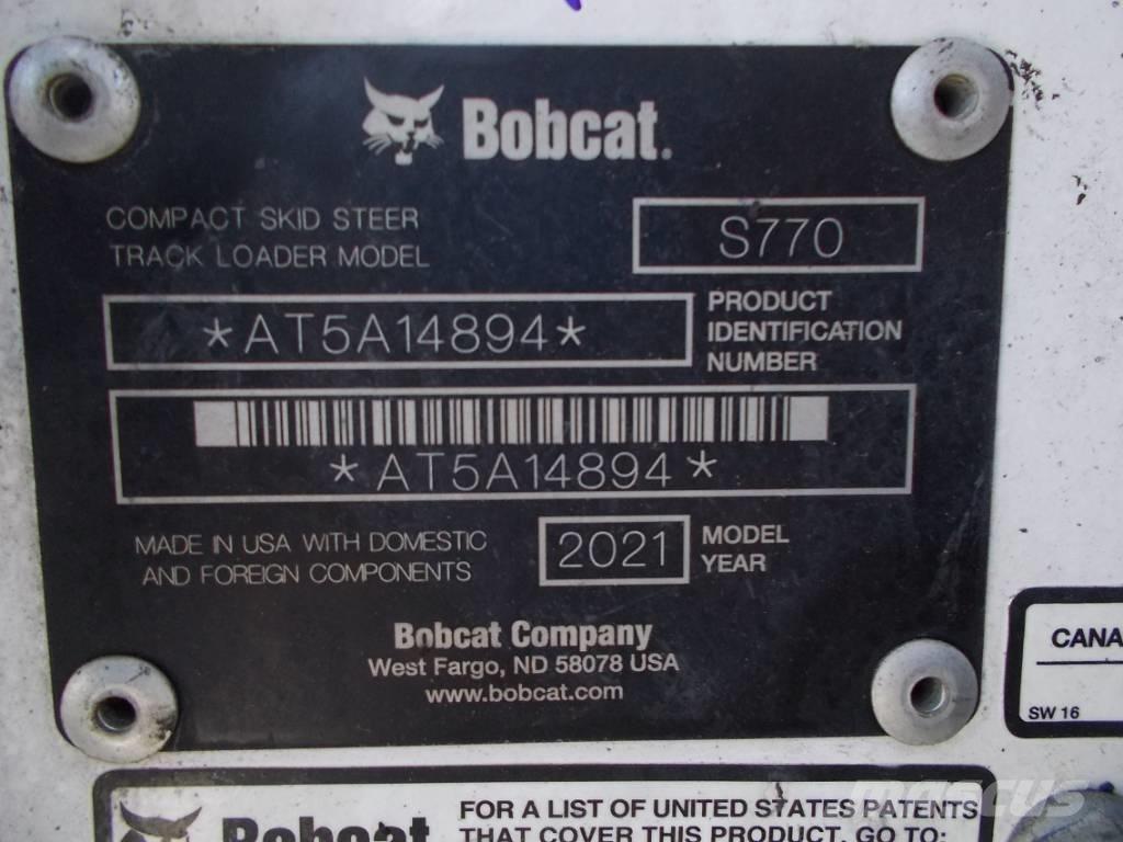 Bobcat S770 Minicarregadeiras