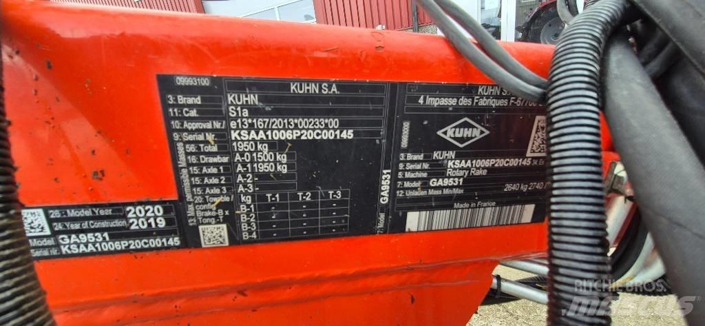 Kuhn GA 9531 Gadanheiras-fileiras